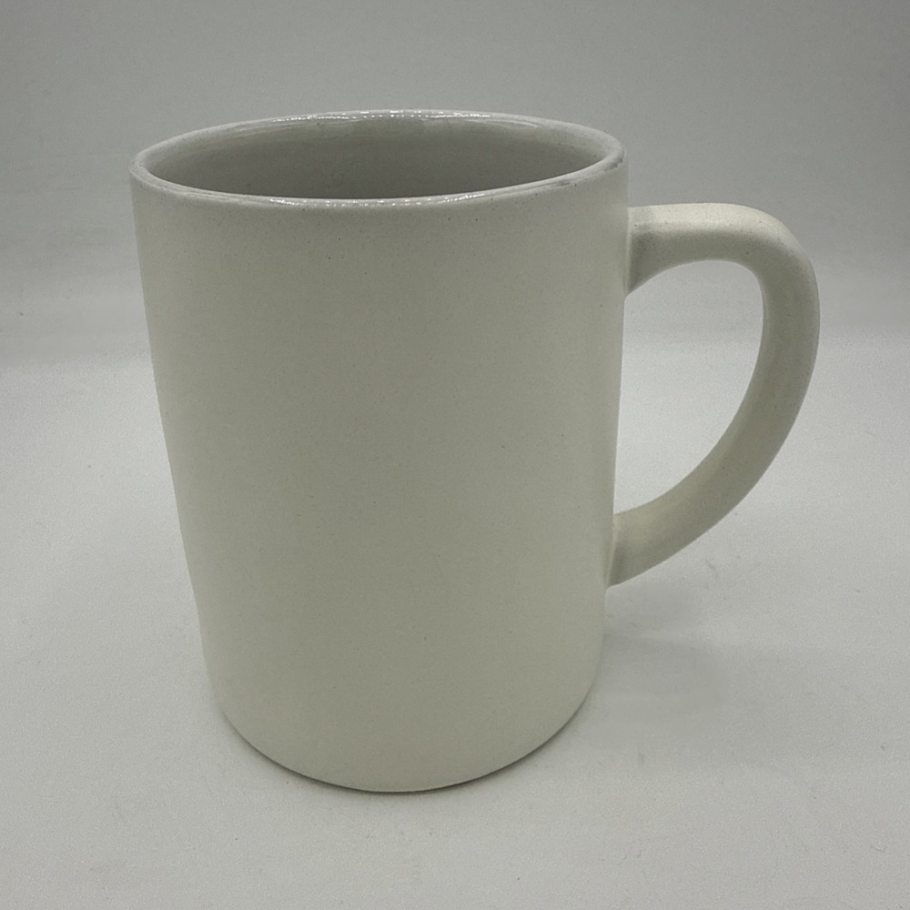 Hearth and Hand  Magnolia Solid Cream White Stoneware Coffee Tea Mug 12oz